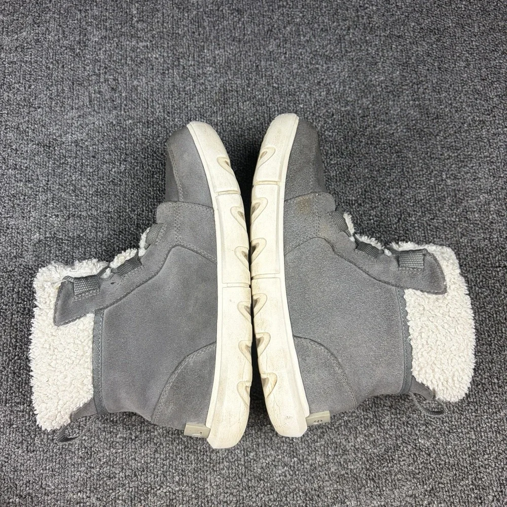 Sorel Explorer II Carnival Cozy Waterproof Boots Women 7.5 Gray Suede NL4451-052